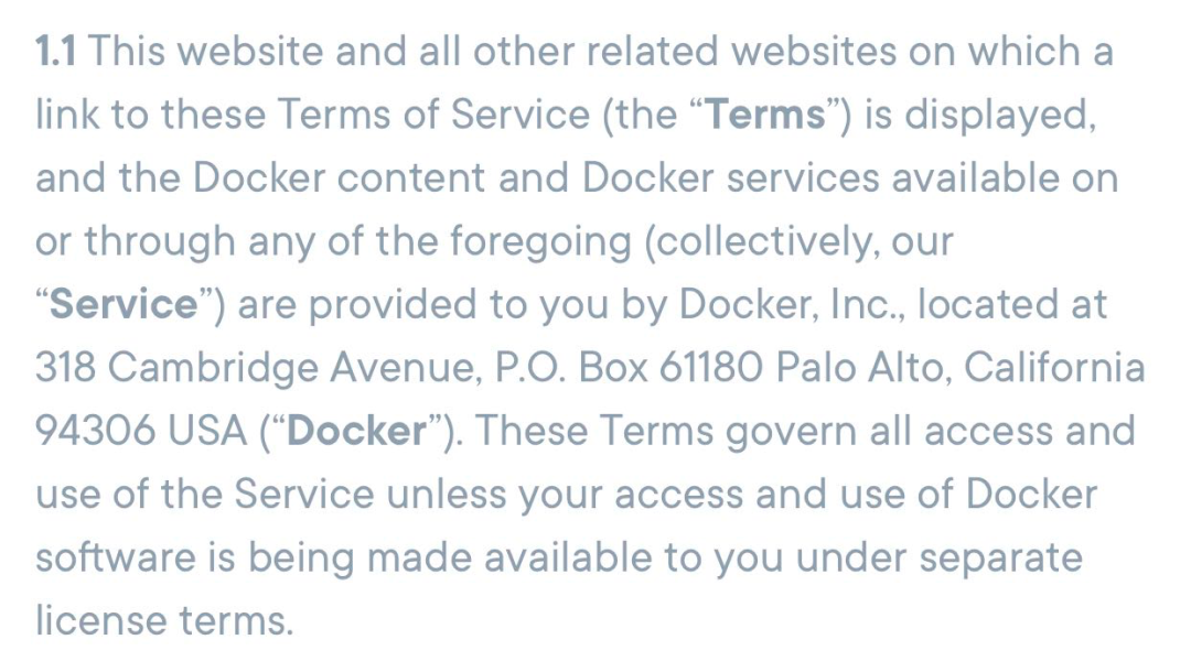 Docker 服务禁止被列入美国实体名单的国家、企业使用